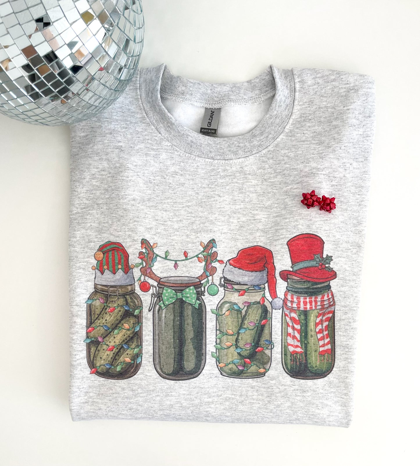 Christmas pickles sweatshirt