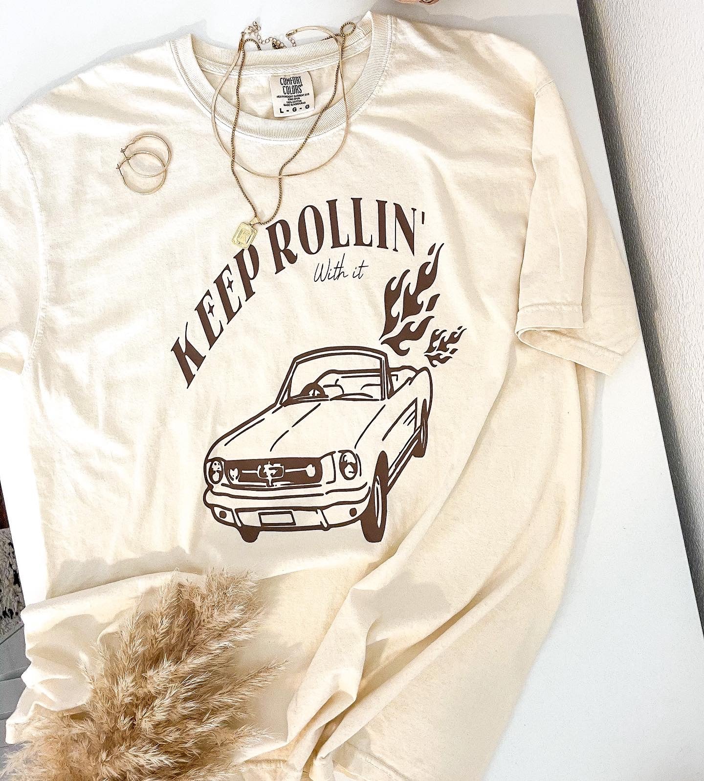 Keep Rollin With It graphic tee