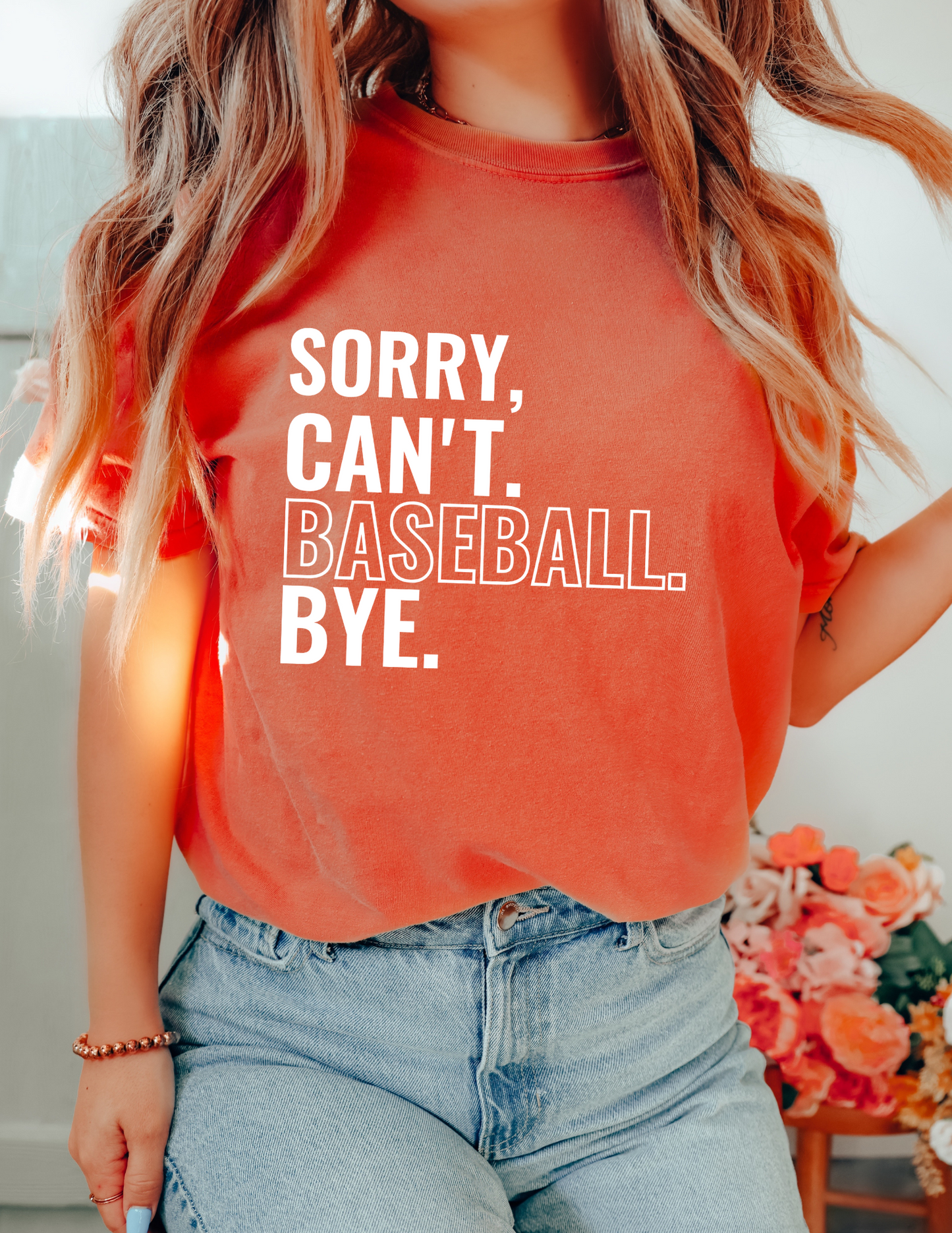 Sorry can't Baseball Bye