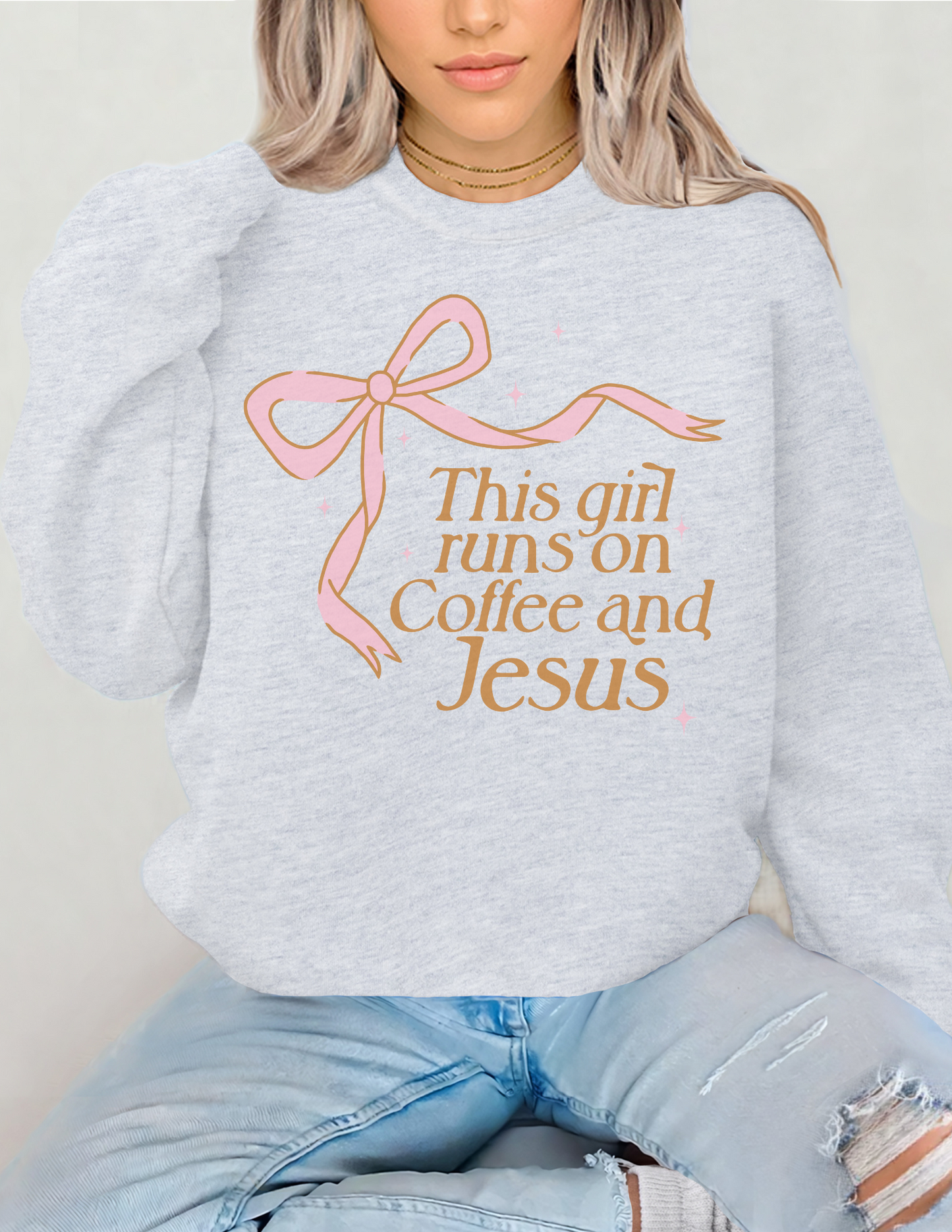 This girl runs on coffee and Jesus