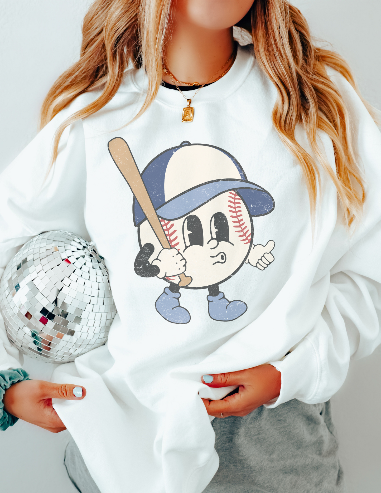 Retro Baseball Graphic