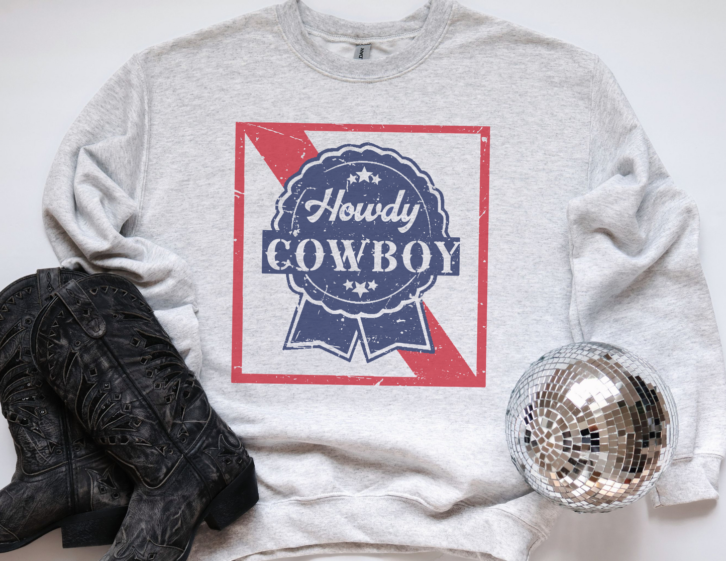 Howdy cowboy sweatshirt