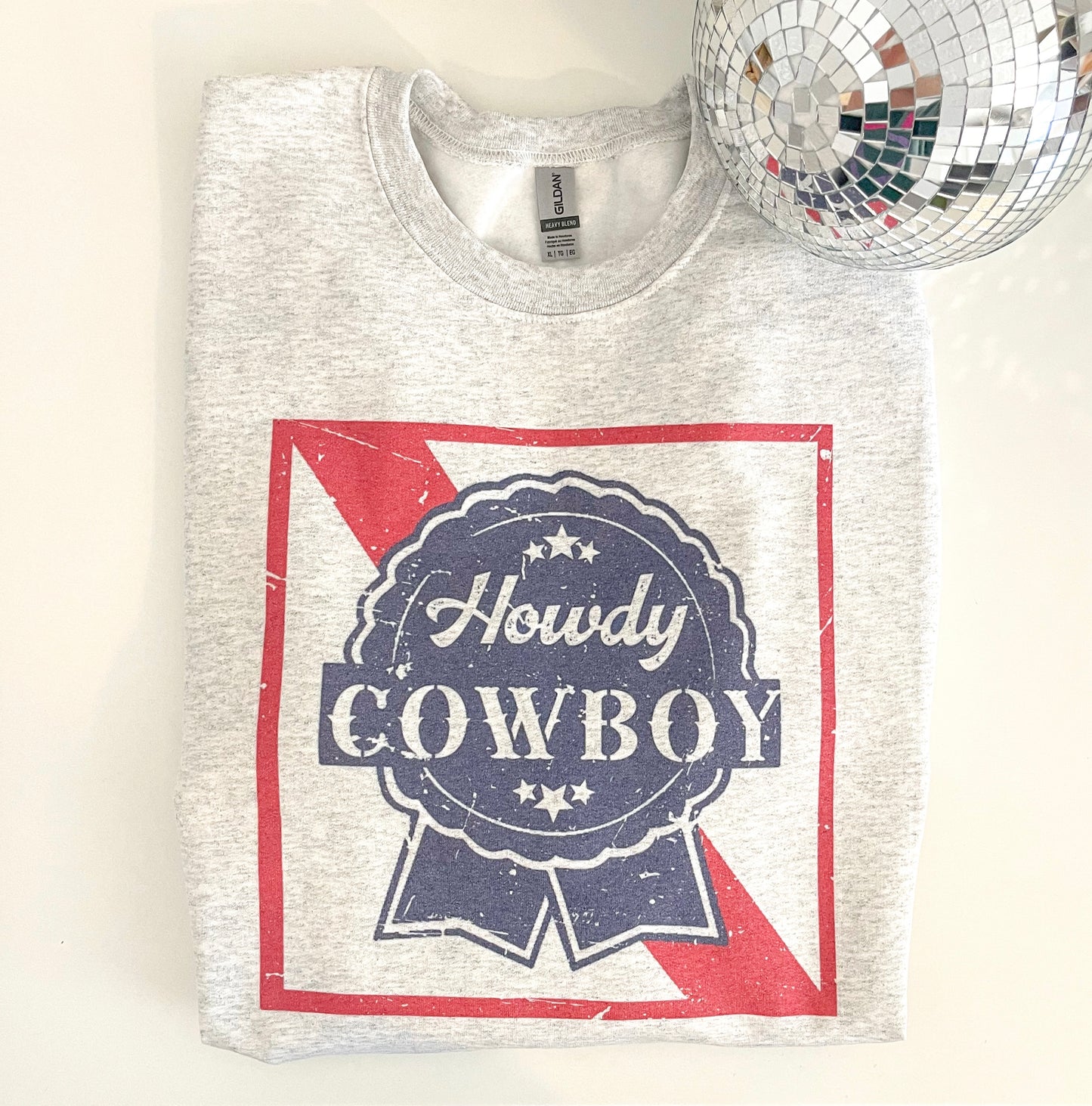 Howdy cowboy sweatshirt