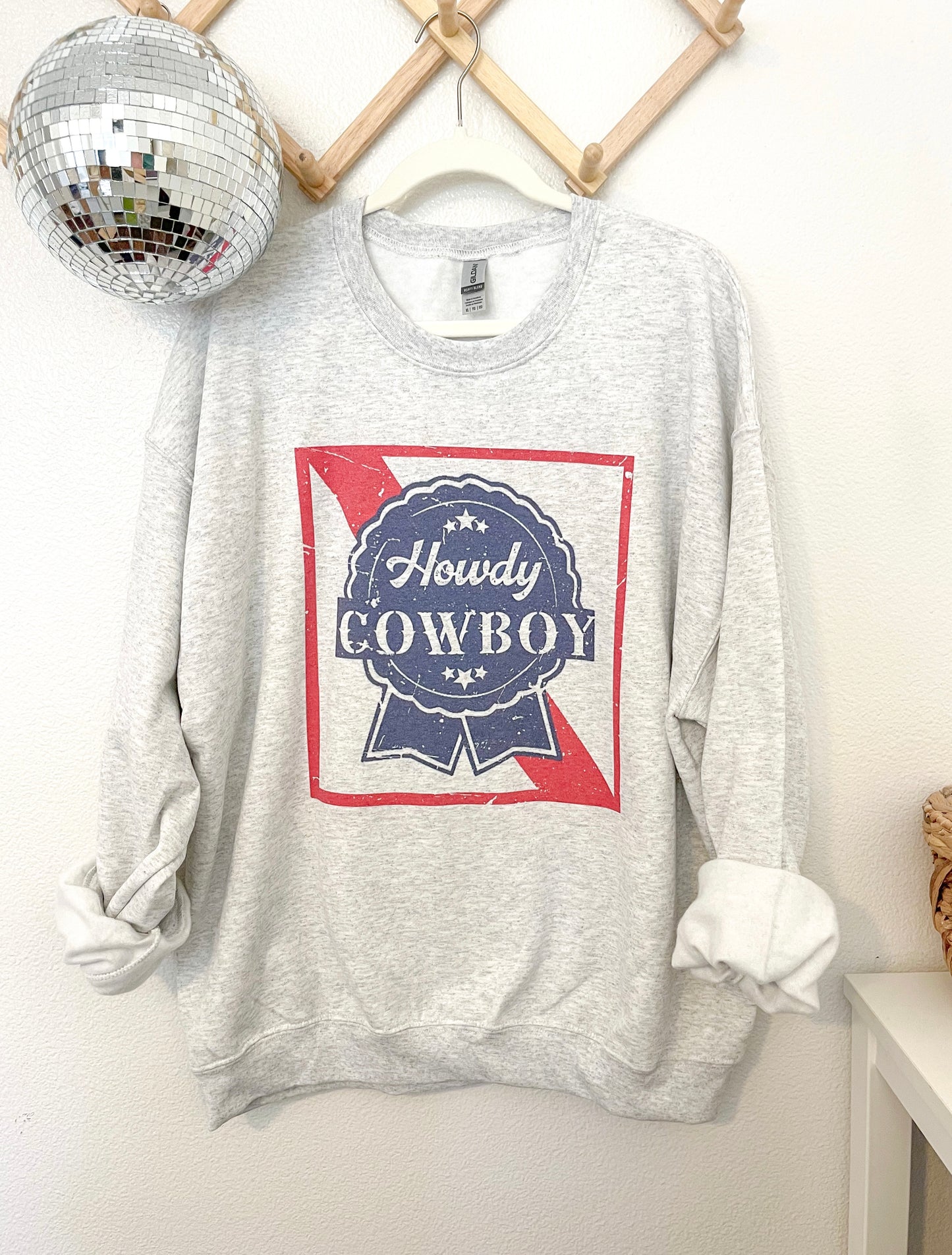 Howdy cowboy sweatshirt