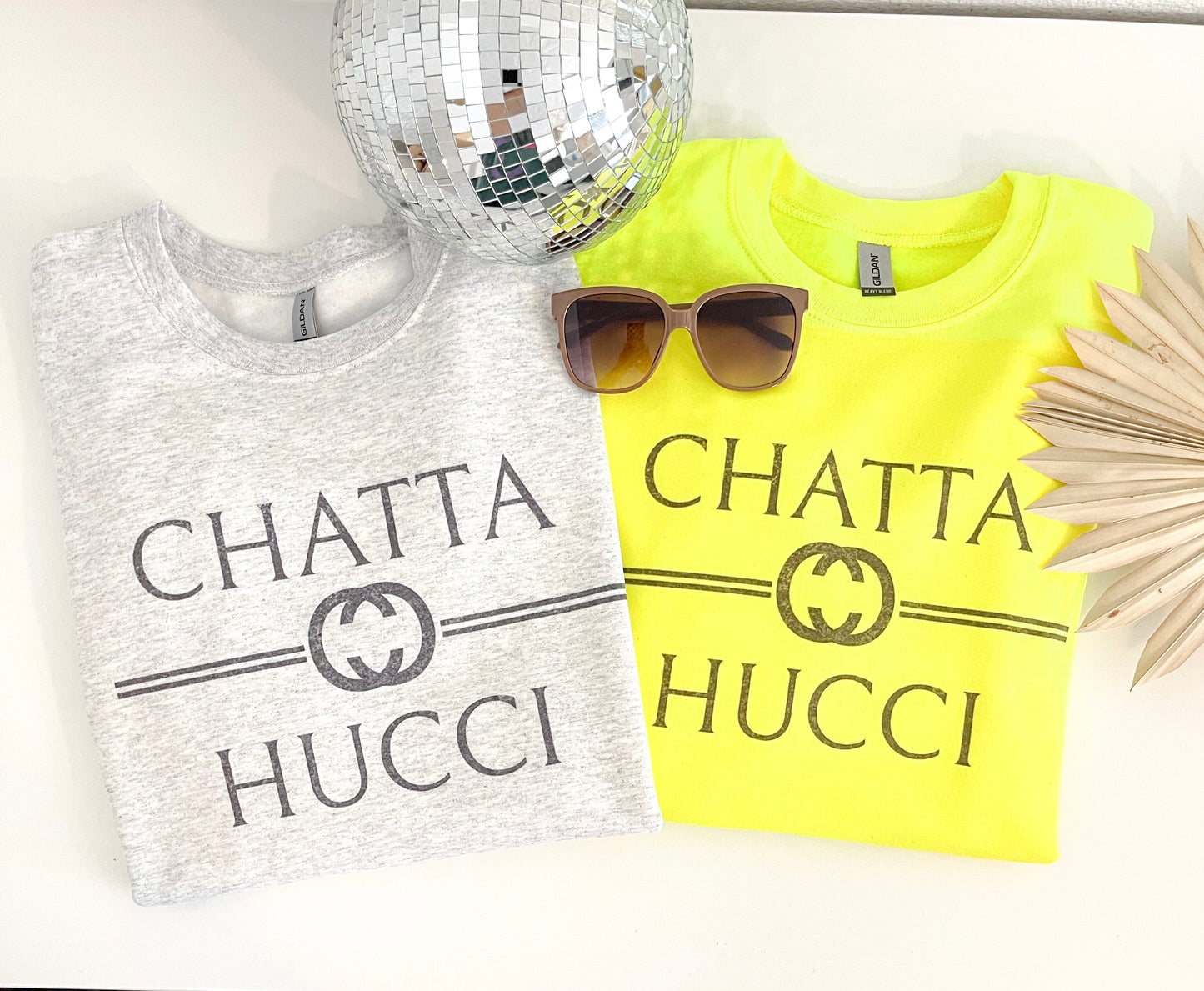 chatta hucci graphic sweatshirt