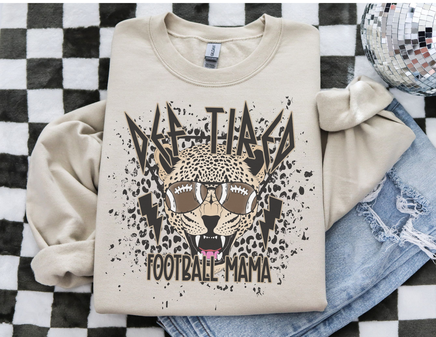 def tired sports mama sweatshirt or t-shirt