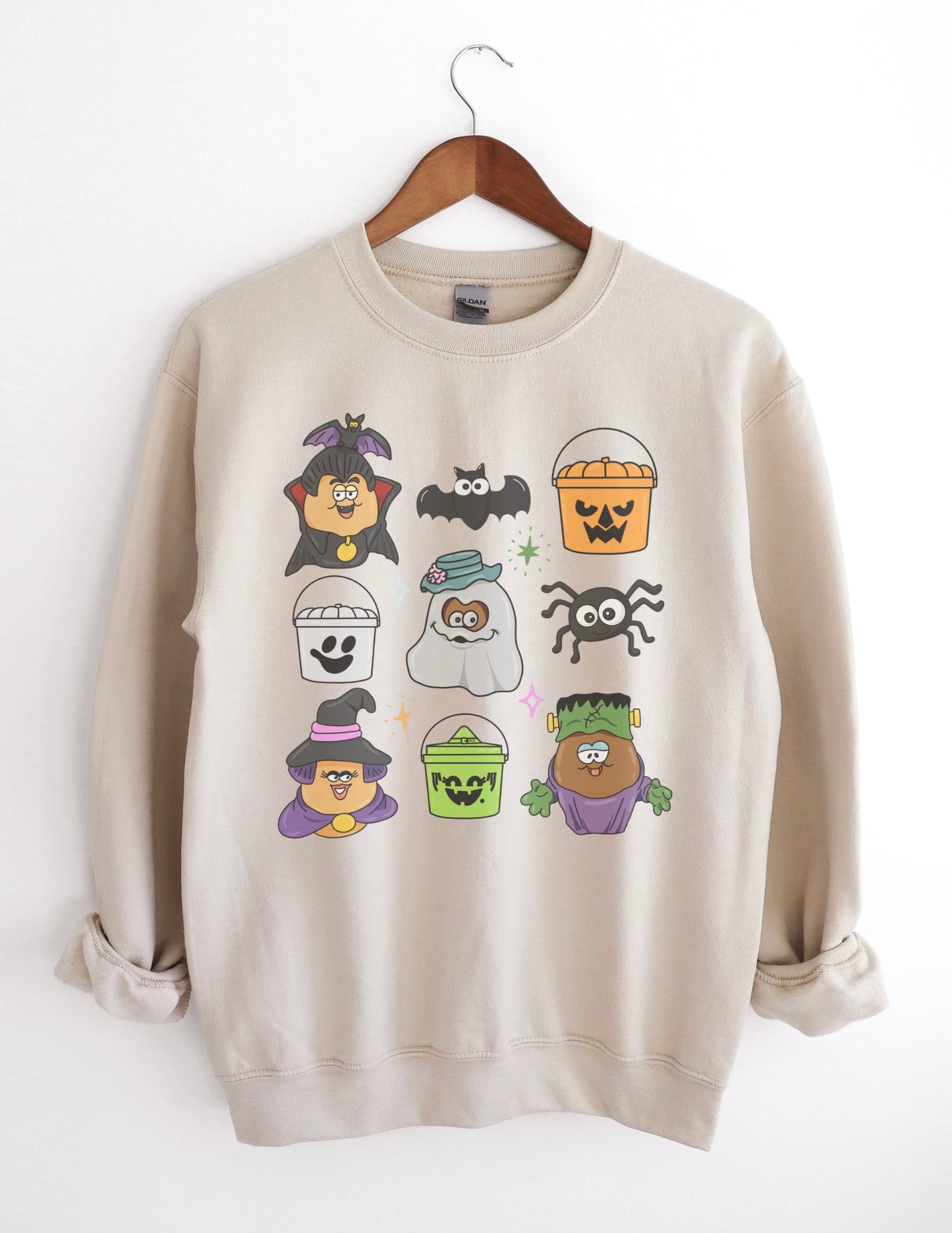 90s halloween nuggets sweatshirt, 90s kid halloween sweatshirt, funny halloween shirt, nostalgic halloween shirt,