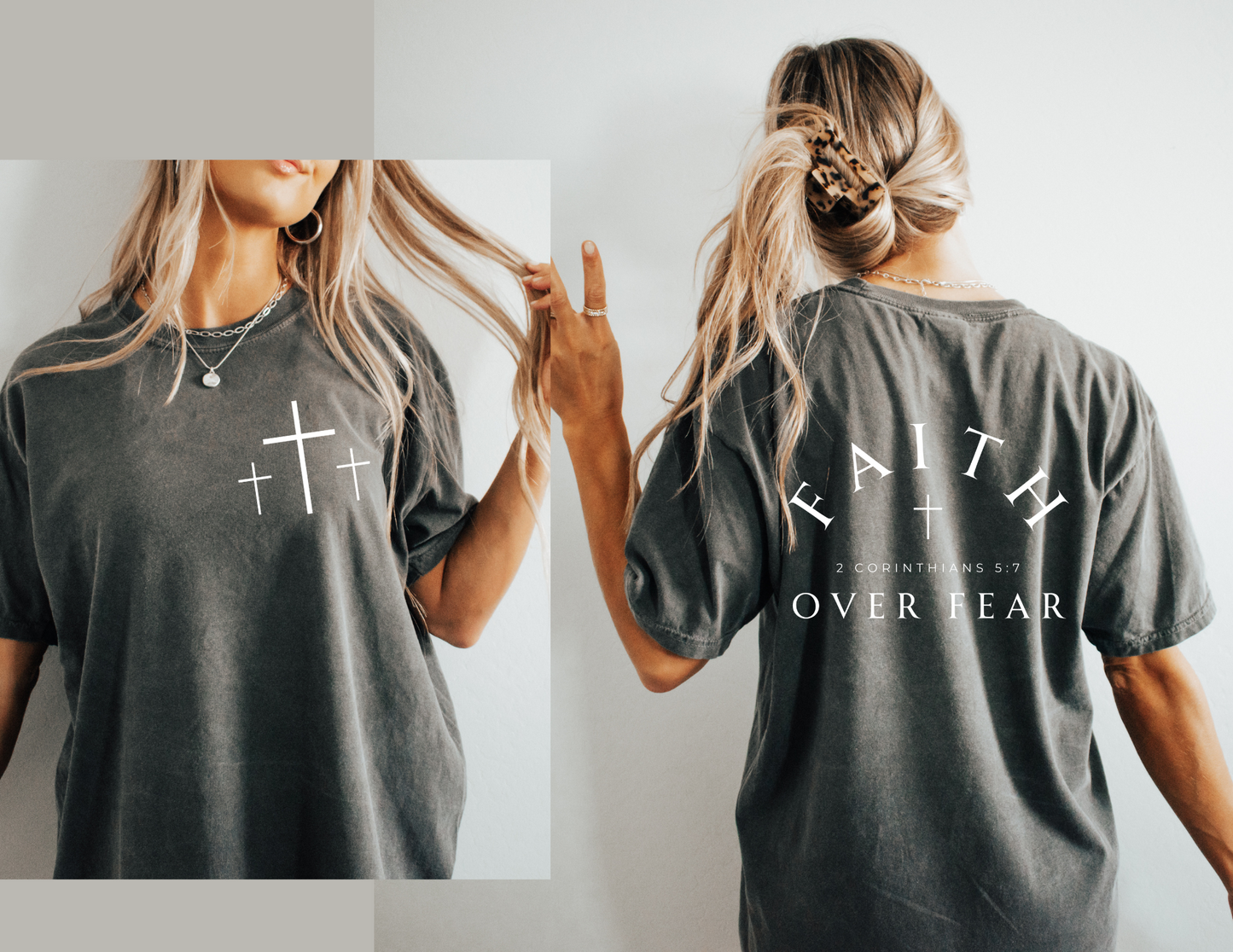 faith over fear sweatshirt