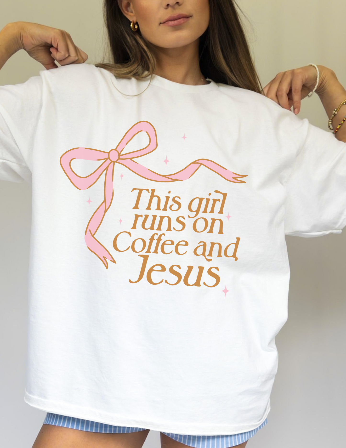 This girl runs on coffee and Jesus