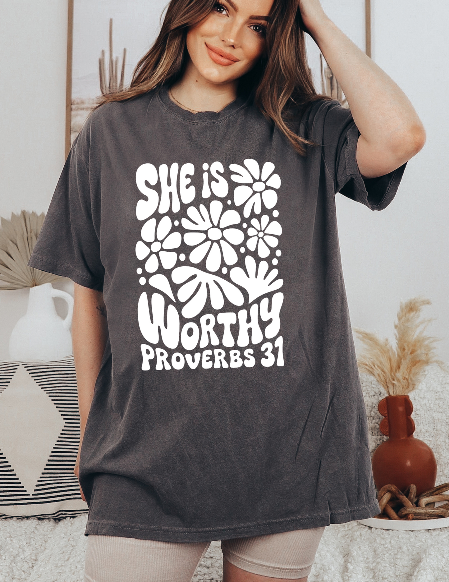 She is worthy