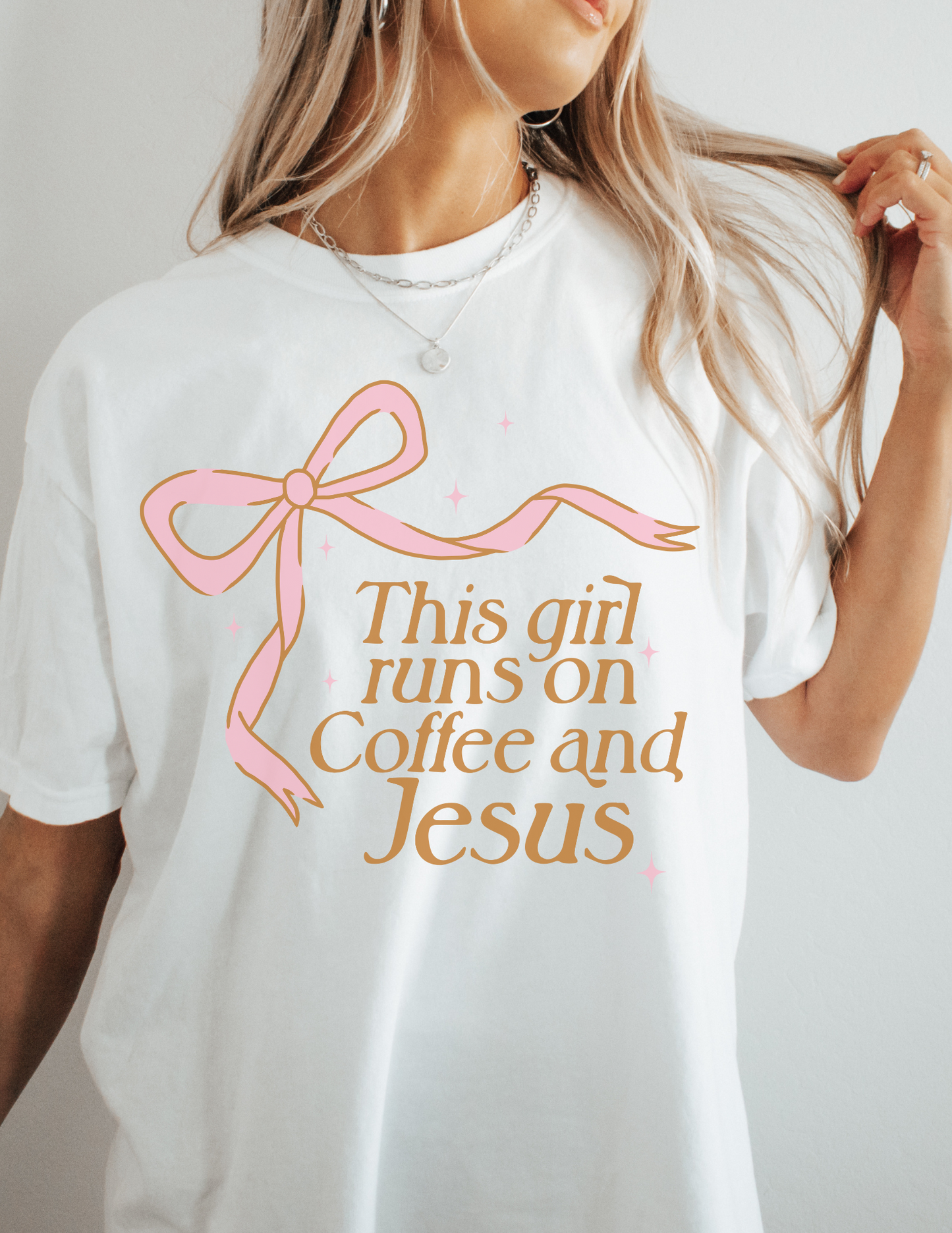 This girl runs on coffee and Jesus