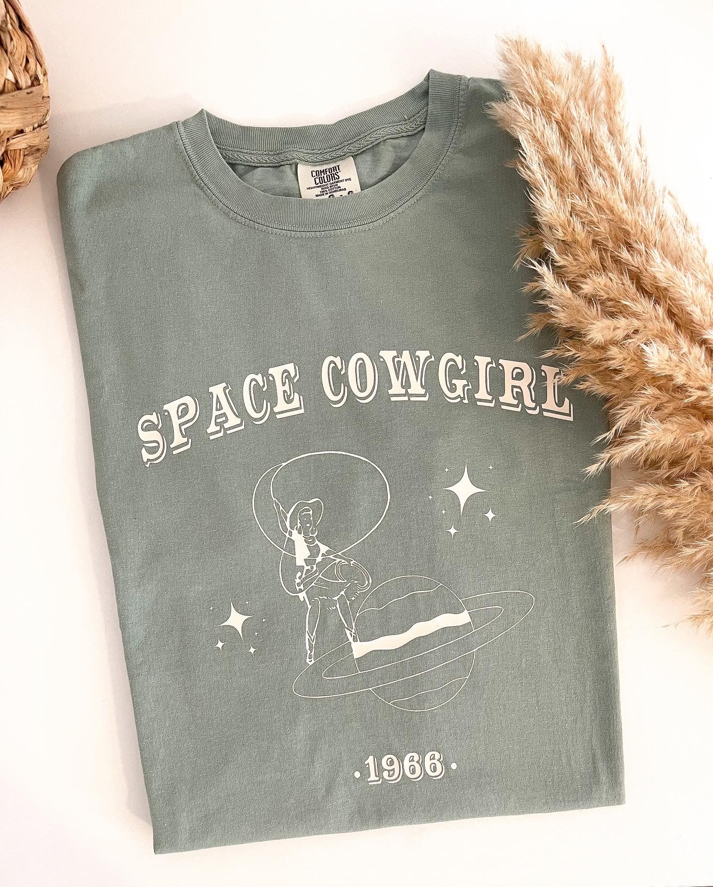 Space Cowgirl graphic tee