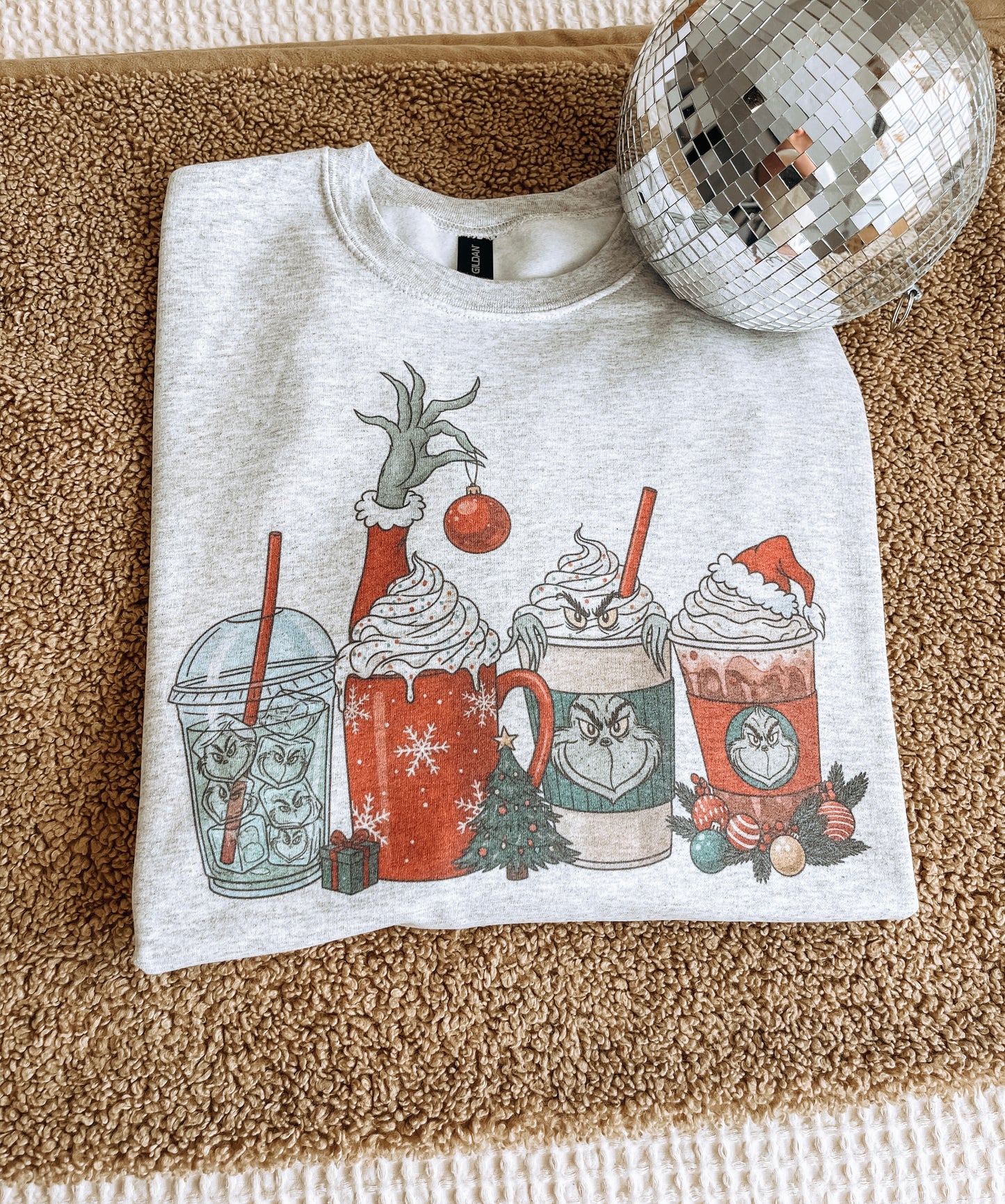 Grinch coffee Graphic