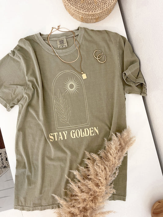 Stay Golden graphic tee