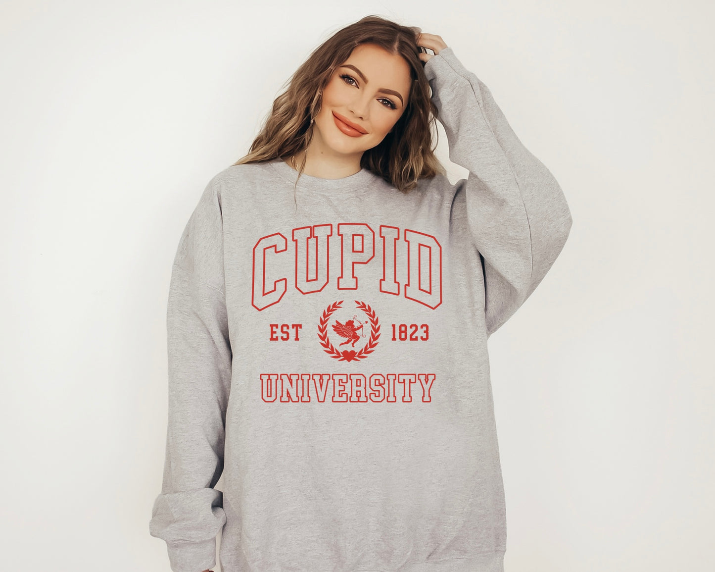 cupid university sweatshirt