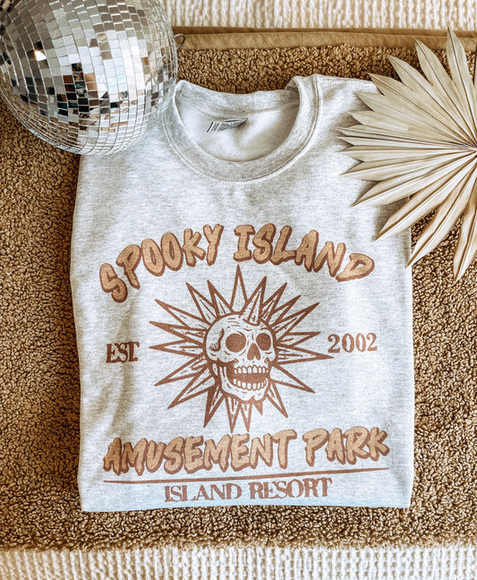 Spooky Island Amusement Park Graphic