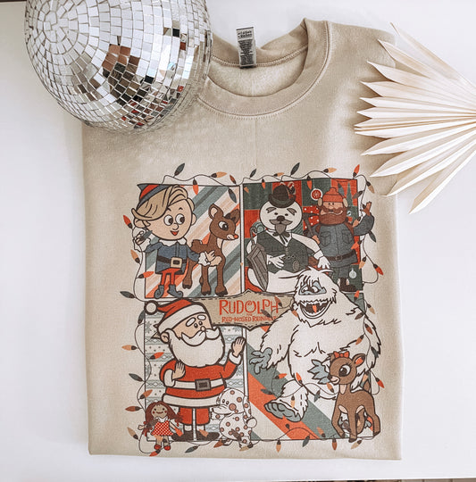 Rudolph Christmas Graphic