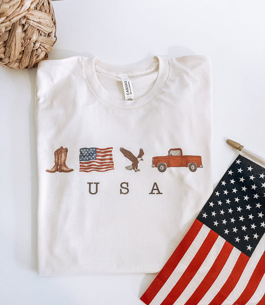 USA Icon Graphic