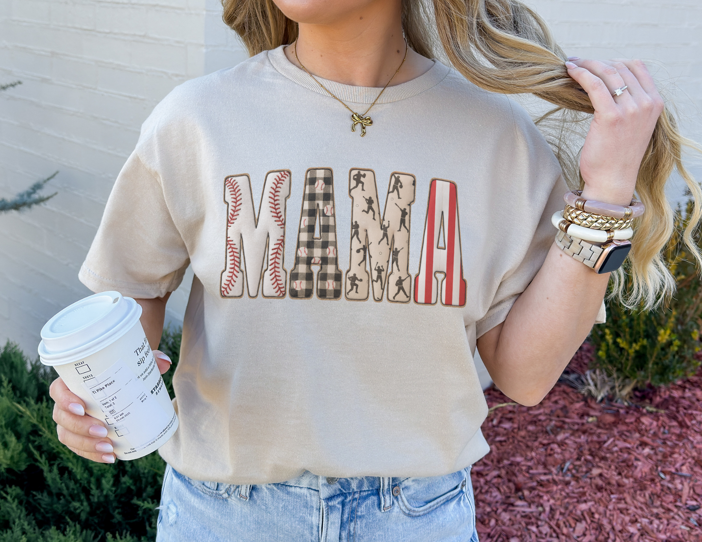Mama Baseball Graphic