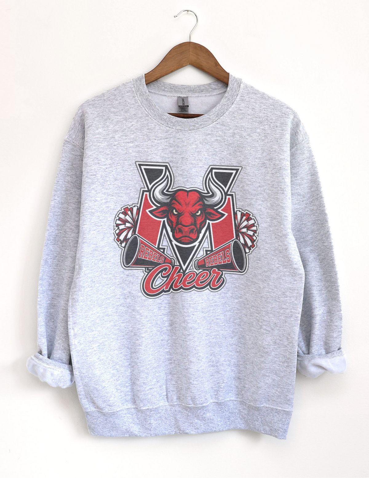 Mid-Valley Rebels Cheer Crewneck