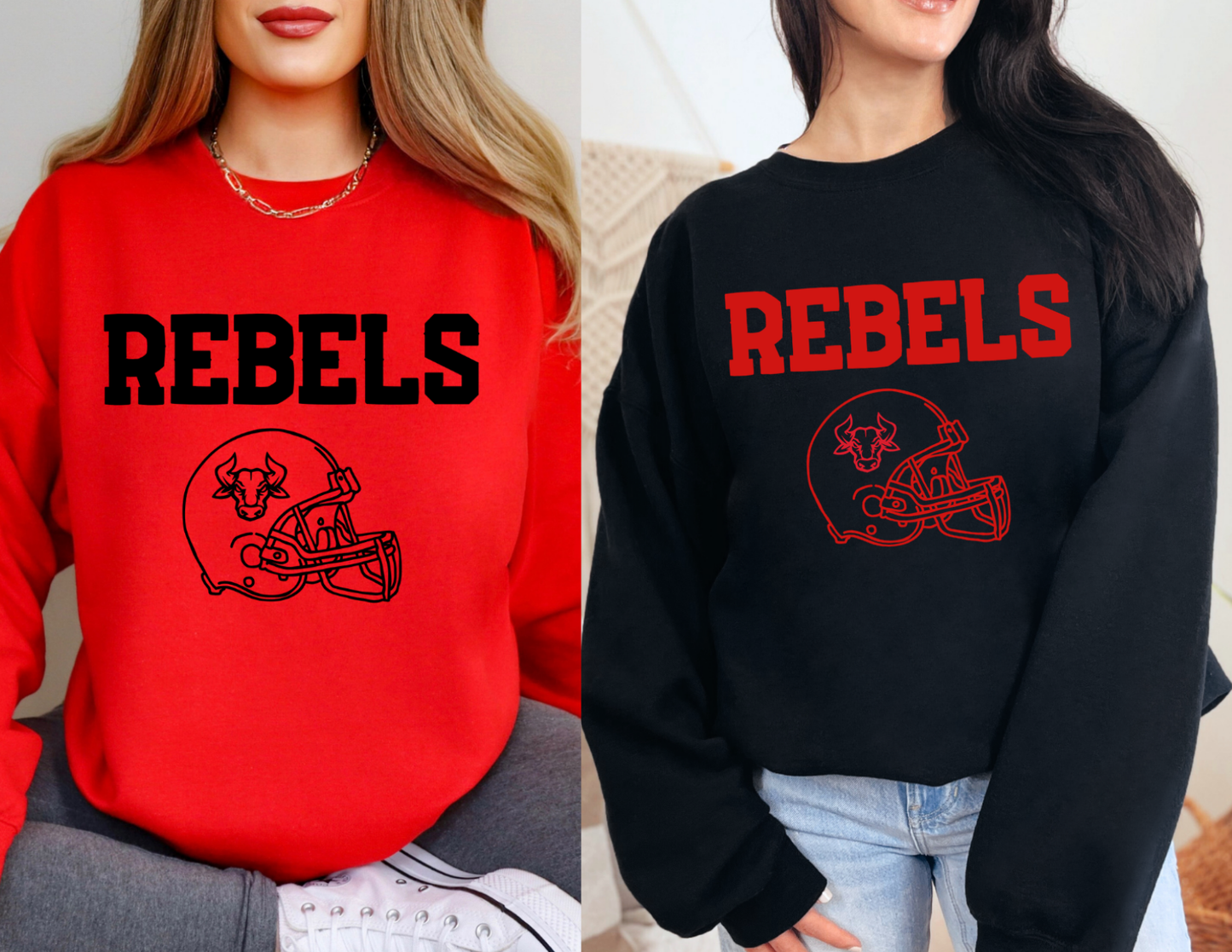 Customizable Rebels Crewneck
