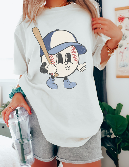 Retro Baseball Graphic