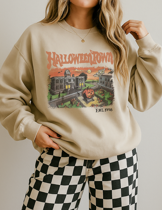 Nostalgic halloweentown graphic