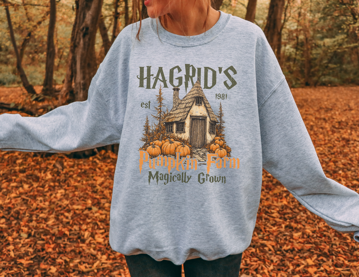 Hagrid's Pumpkin Farm Graphic