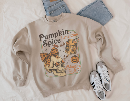 Pumpkin Spice Latte Club Graphic