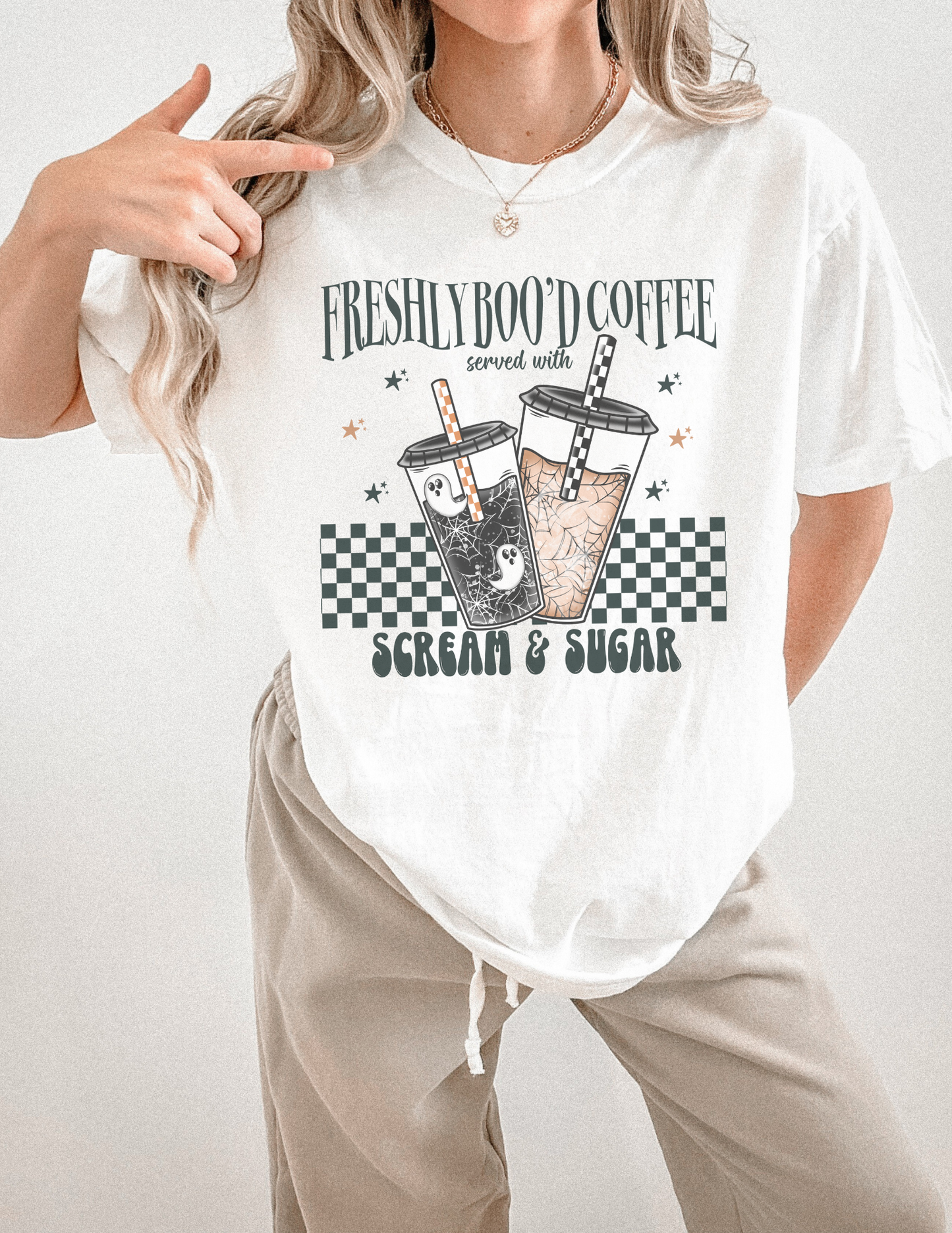 Spooky Season Coffee Graphic