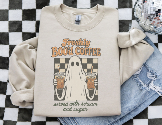 Freshly Boo'd coffee Graphic
