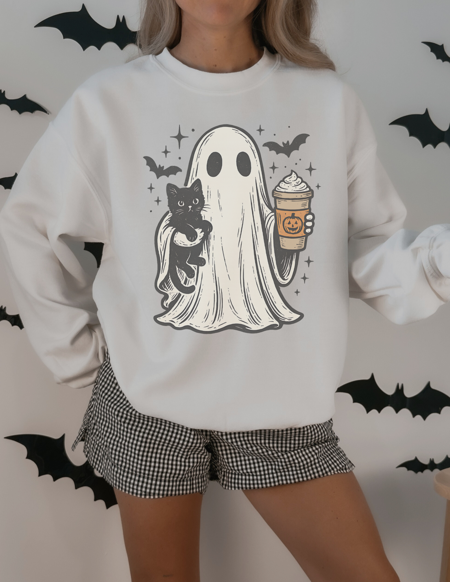 Cute Ghost Halloween Graphic