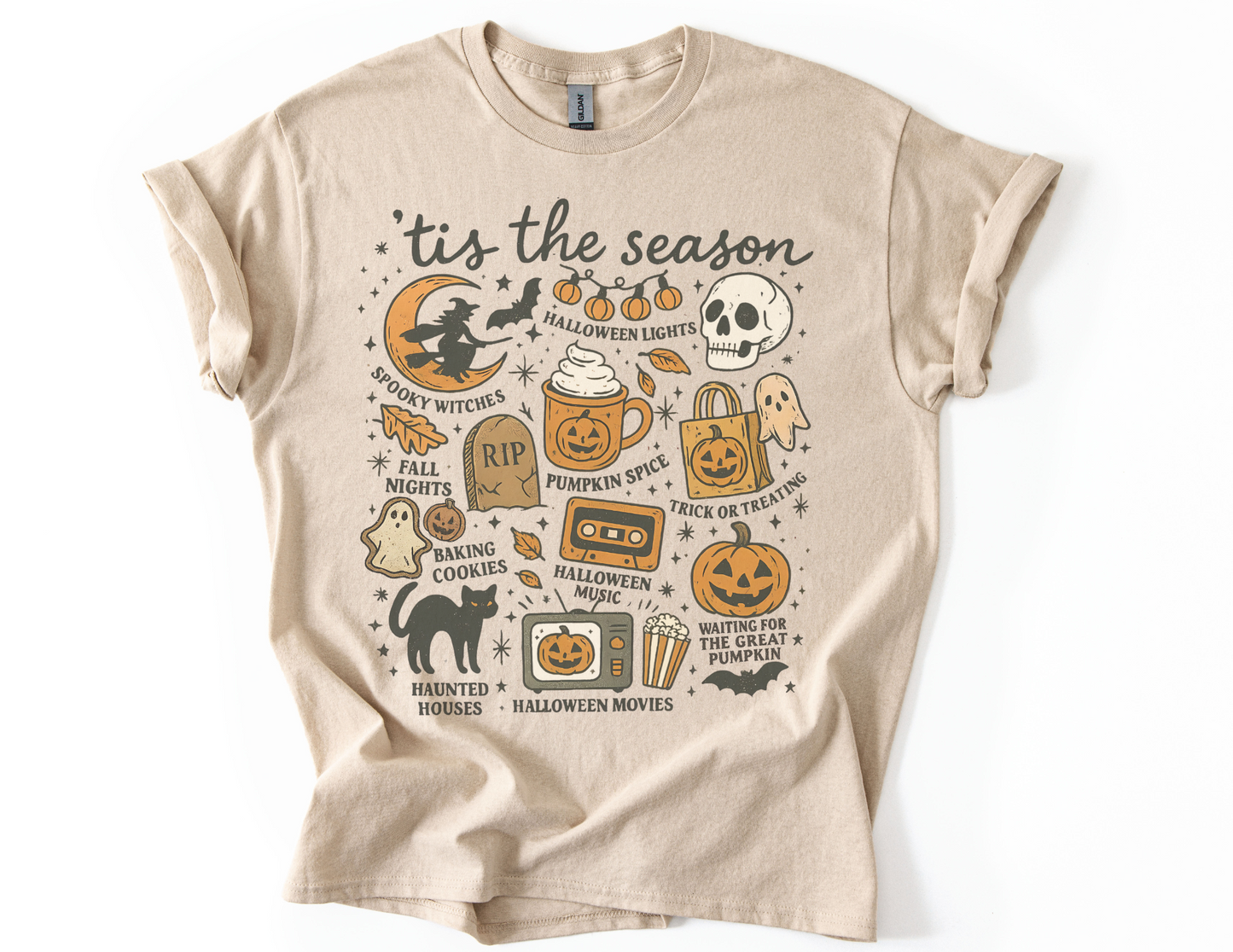 Tis the season Halloween graphic