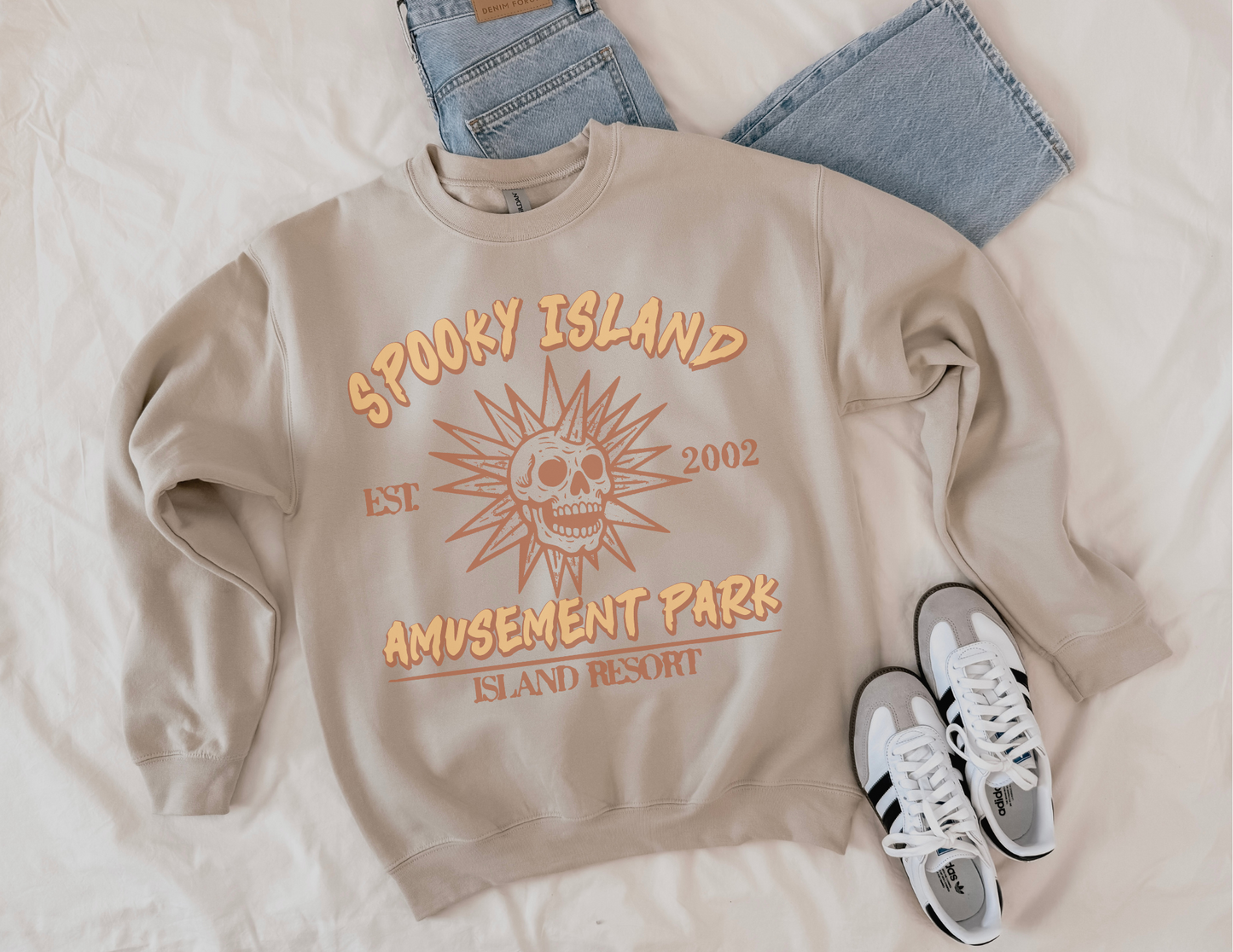 Spooky Island Amusement Park Graphic
