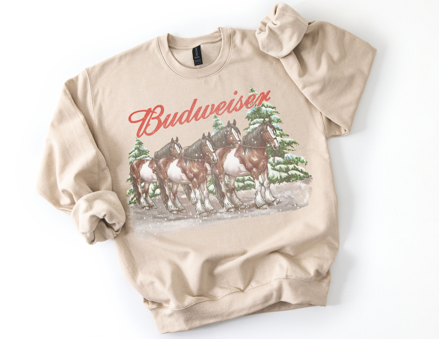 Winter Budweiser Graphic
