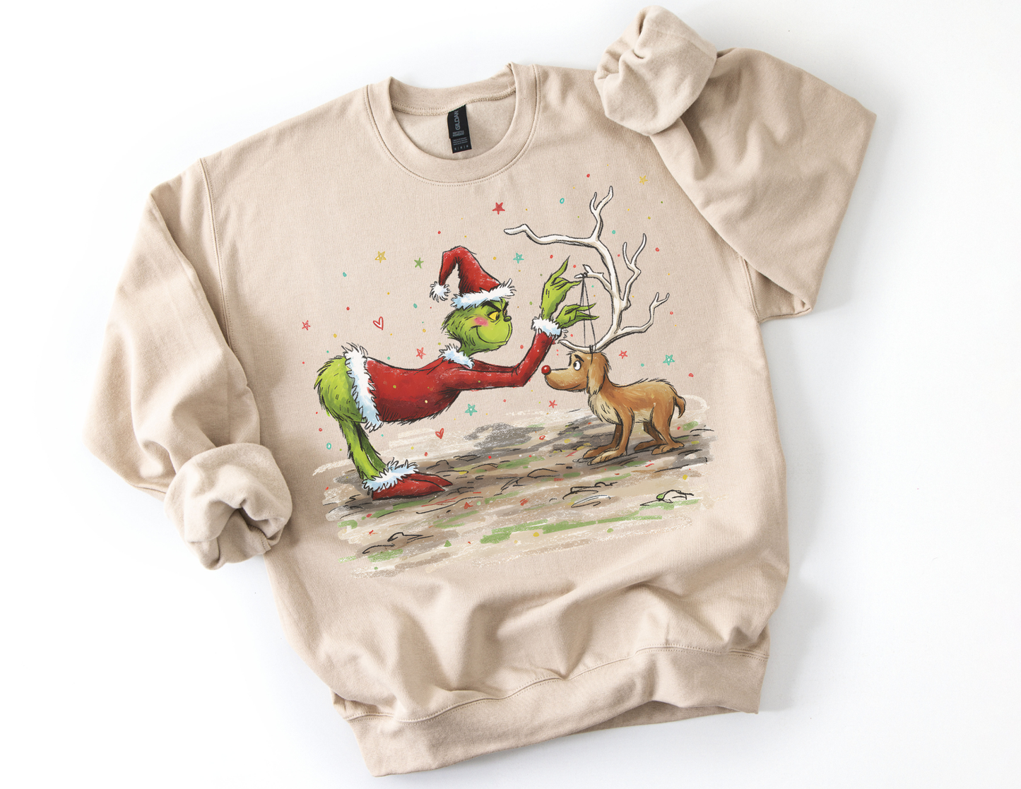 Grinch Painting Graphic