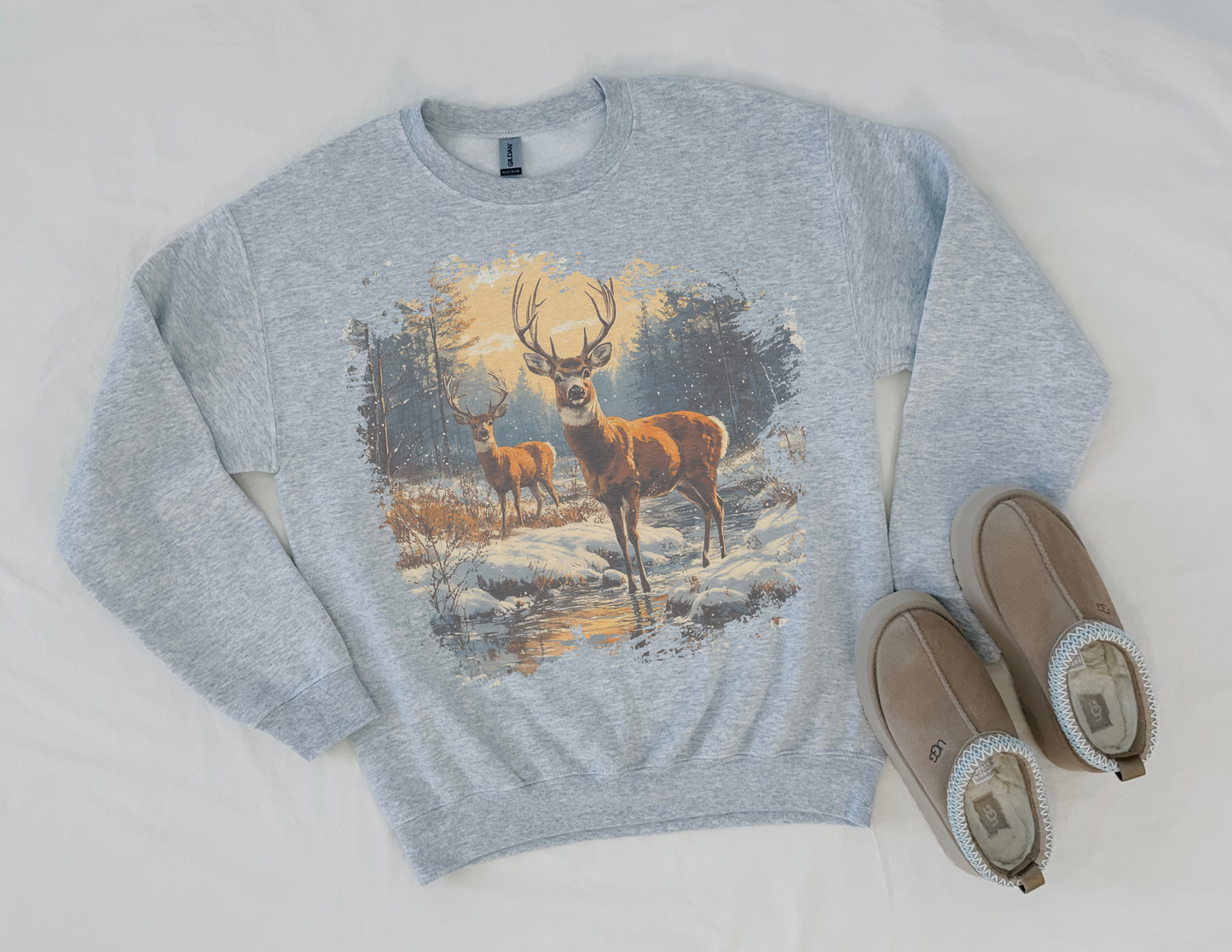Winter Animal Graphic sweatshirt