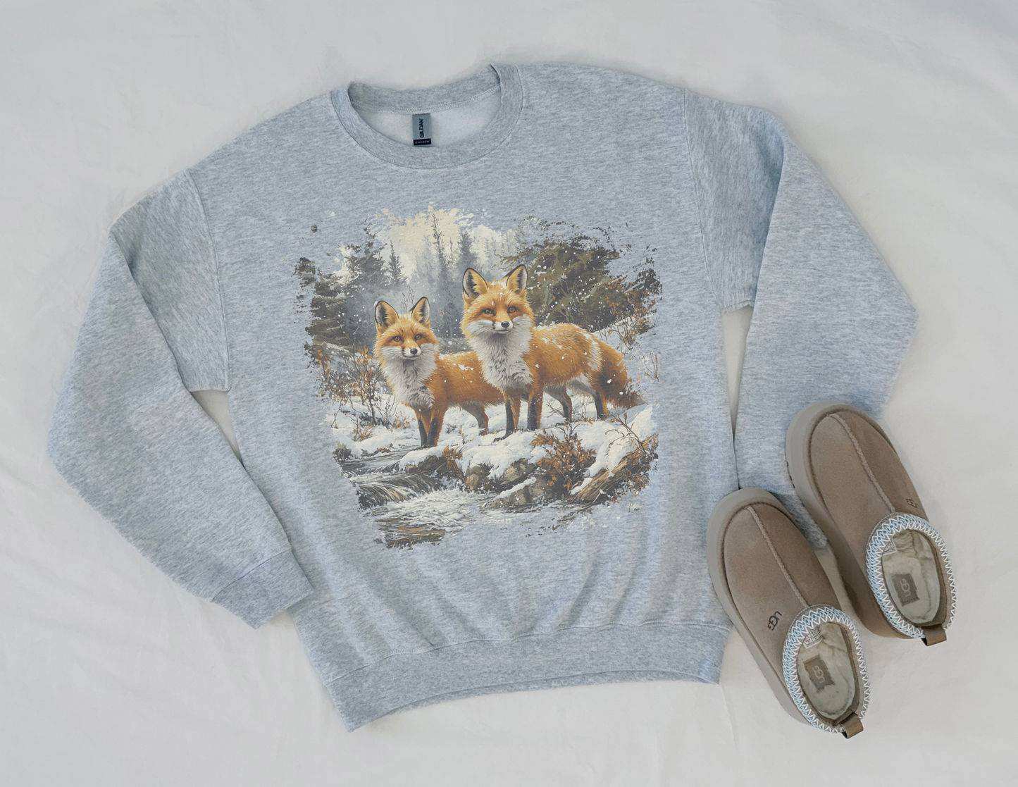 Winter Animal Graphic sweatshirt