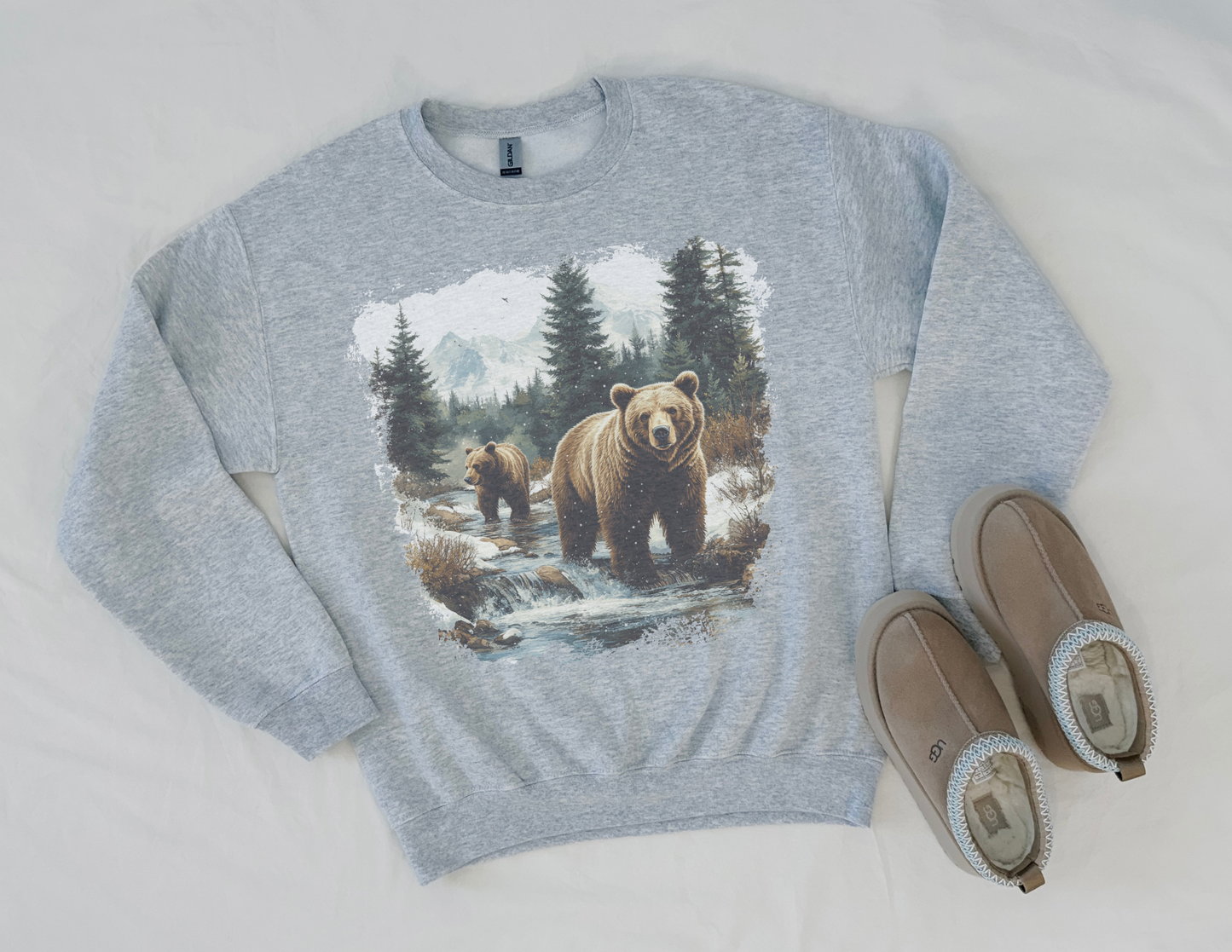 Winter Animal Graphic sweatshirt