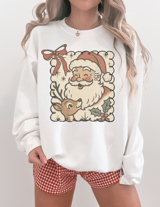 Coquette Santa Graphic