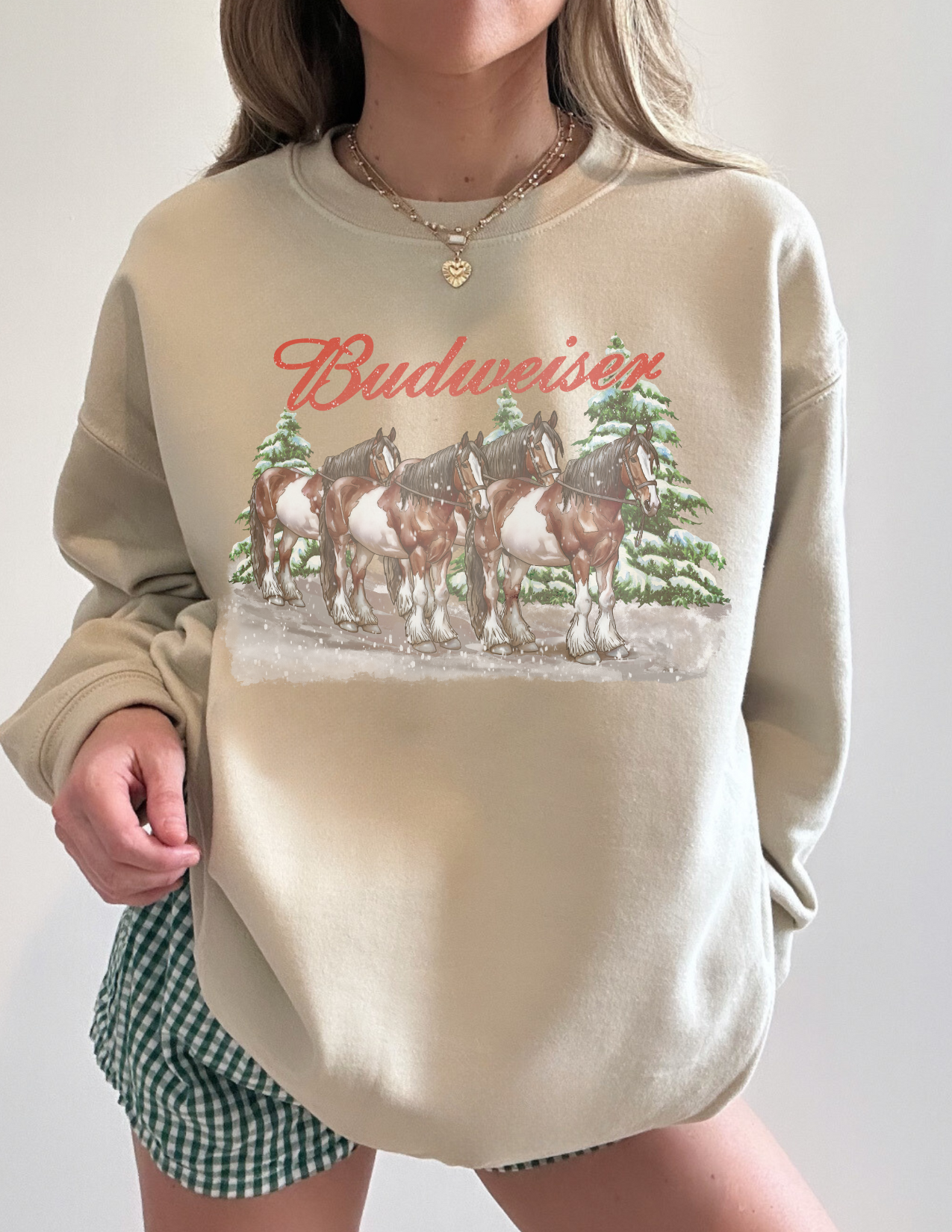 Winter Budweiser Graphic