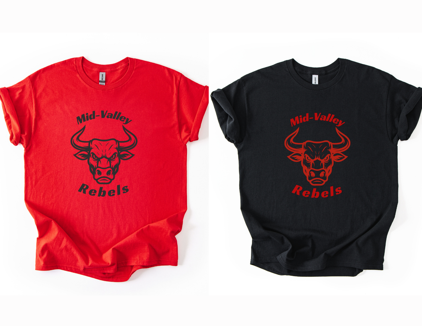 Mid-Valley Rebels Adult and Youth T-shirt