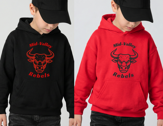 Mid Valley Rebels Youth and Adult Hoodie