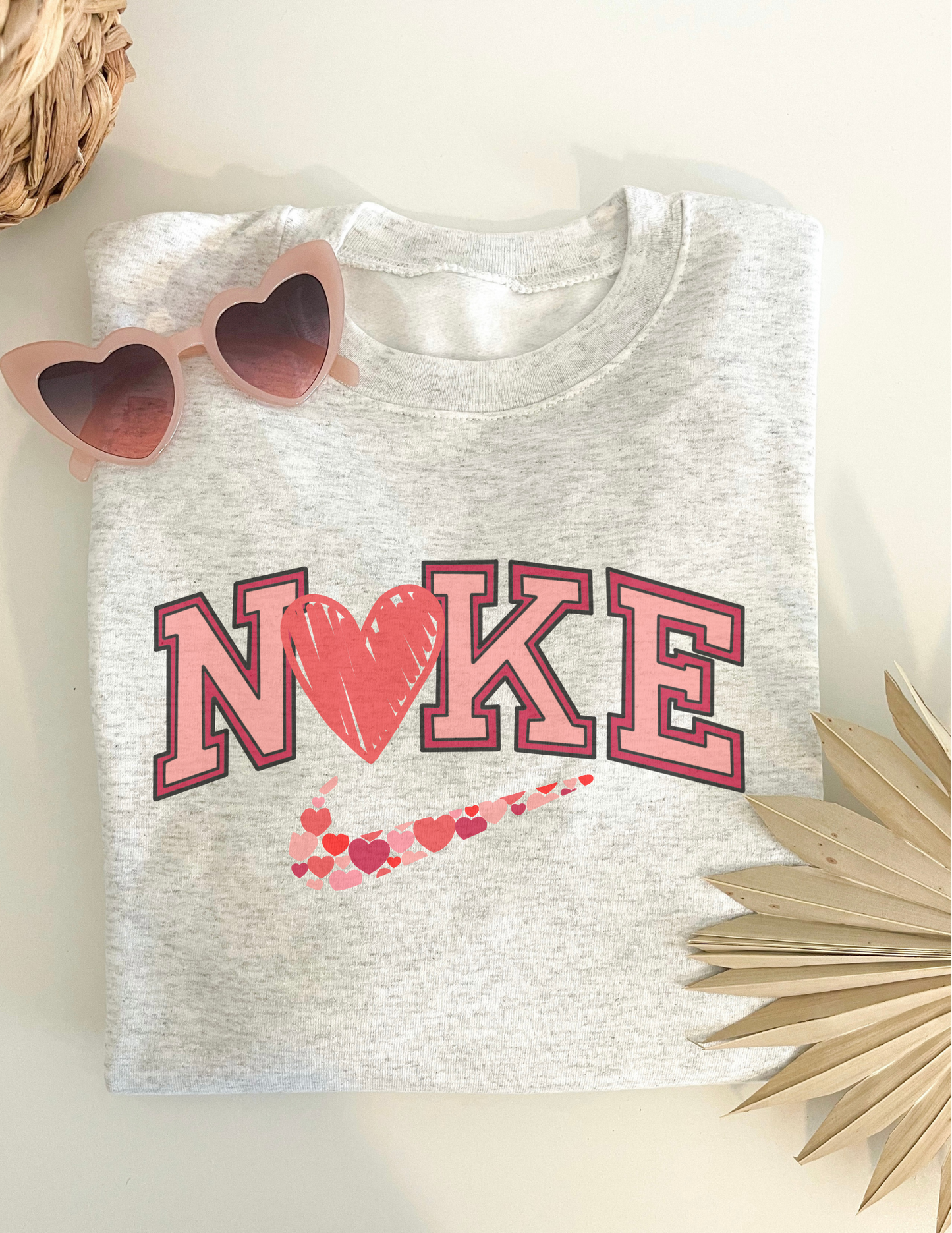 valentines sport swoosh sweatshirt